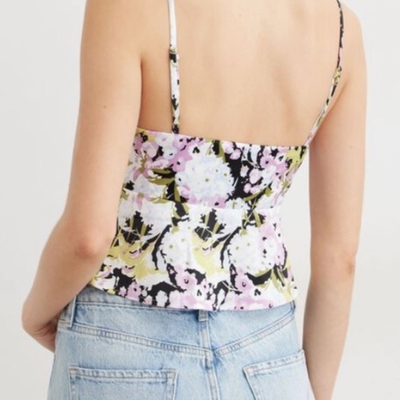NWT Dynamite Satin Floral Cami - Picture 2 of 2